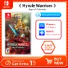 Offres Nintendo Switch Game Hyrule Warriors: Age of Calamity Games Cartridge Physical Card Adventure for Switch Oled