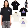 Rhude Tshirt Mens Designer TシャツグラフィックTシャツ夏のTシャツメンズシャツレースプリントサンセットレース矢印ヴィンテージスローガンラウンドネックサマー夏ルーズa1