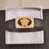 Ceinture de créateur ceintures en cuir authentiques homme femme largeur 3,8 cm de luxe classique lisse boucle 11 modèles en option de la boutique de vêtements décontractés de haute qualité de haute qualité
