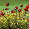 Decorazioni da giardino 20 pezzi di decorazione di palo per decorazioni di palo ornamenti per prato per pentola fiore goccia