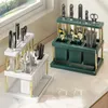 Kitchen Storage 1pc Cutlery Holder Spoon Fork Chopstick Utensils Organizer Drainable Home Countertop Supplies