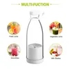 Juicers 300 ml Portable Blender Electric Juicers Fruit Mixers USB Laddningsbar smoothie Mini Blender Personlig juicer