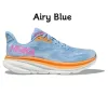 2024free Shipping Hokah One Running Shoes Clifton 9 8 X2 Cloud Blue Summer Song Cyclamen Women Outdoor 36-45