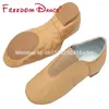 Dance Shoes Center Gores Allungo genuino in pelle genuina per uomini e donne bambini sneaker slip-on sneakers ballet shoe