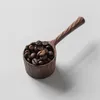 Coffee Scoops Black Walnut Handmade Bean Spoon Household Japanese Solid Wood Seasoning Spoons Accessories Kitchen