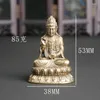 Collier Boucles d'oreilles régler le dashi en laiton sur Bodhisattva Statue Desktop Decoration Religiation Culte Bronze Bouddha Crafts Old