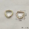 Halsband Ny ankomst! 12/14/16mm 50st Glass Charm Heart Hängen för handgjorda halsband/örhängen DIY -delar, smycken Fyndkomponenter