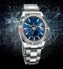 2021 بيع Wristwatch Sapphire ETA2813 حركة أوتوماتيكية 42 مم الاتصال الأزرق Mens Men039s Top Watchesthe أحدث عينة 343z8272833