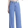 denim wide leg pants for womens 2024 new summer straight leg high waisted slimming womens pants