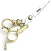 Shears Retro Dressing Scissors da 6/7 pollici a taglio piatto Adattamento senza cucitura per capelli parrucchiere Particolo per taglio di capelli Special Tacut Scissors Collezione