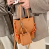 Shoulder Bags Little Western Style Women's Bag Fashion Wild Handbag Red Celebrity Explosion 2024