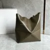 10A TOPE-NIVE REPLICATION DU SAG TOTE SAG MÉDIDE 25,5 cm Sac à main épaule de luxe sac en cuir authentique sac pliant sac de godet pliant