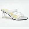 Dress Shoes Italian Women Wedding Decorated With Rhinestone 2024 Fashion Plus Size 43 Ladies And Sandals