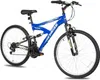 Bikes Mountain bike 26 inch outdoor bike 18 speed/high carbon steel/dual suspension adjustable ergonomic seats Y240423