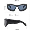 Sunglasses New Womens Fashion Y2K Sunglasses for Men and Women Tren Hip Hop Sunglasses Outdoor Sports Bicycle Glasses UV400 Gafas De Sol J240423
