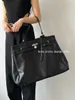 Designer 40 50 Zakken Echt lederen reizen Large Echo Niche Design Grote capaciteit Platinum Bag Tas Trendy Cool Underarm Bag Spicy Girl Personahave Logo WN-UW9W