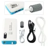 Accessoires Pompe à air portable et puissante Aerator USB avec batterie au lithium pour la pêche nocturne et le seau d'appâts vivants