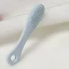 Skrubber Fingerform Silikon Face Cleansing Brush Ansiktsrengöring Pore Cleaner Exfoliator Face Scrub Washing Brush Women Skin Care Tool