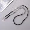 New Phone Hanging Rope Long Love Beaded Diagonal Cross Chain Luggage Hanging Decoration Personalized Chain Jewelry for Women