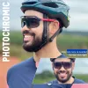 Tillbehör Män Kvinnor utomhussportcykel Fotochromiska solglasögon Glasögon MTB Väg som kör fiske glasögon Male Bicycle Eyewear Accessories