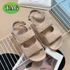 Crochet Designer Sandals Platforms Womens glissements