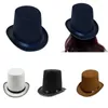 Berets Panama Hat Fedora Western Short Brim Cap для женщин Men Men Po Props DXAA