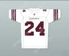 Anpassat valfritt namn nummer män ungdom/barn Brian White Jamal Webber 24 Boston Rebels Away Football Jersey inkluderar League Patch Top Stitched S-6XL