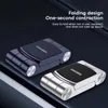 Mobiltelefonmonteringar Innehavare Fällbara magnetiska mobiltelefonhållare i bilens instrumentpanel GPS Magnet Biltelefonstöd för Samsung iPhone 13 Bilfästet Y240423