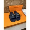 H Oran izmir chypre sandália designer de luxo de couro sandálias femininas sapatos planos de verão fashion homens chinelos letra drag slides flip slipper slipper size 38-46q