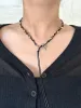 Kettingen vintage ster pentagram kralen wax touw kwastjes choker ketting voor vrouwen y2k boho zomer sleutelbeen nek ketting 2023 mode sieraden