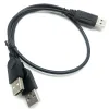 Аксессуары USB 2.0 Double A Male 2A -Micro USB Mini Typec Male USB3.0 к кабелю для микроба для мобильного кабеля даты жесткого диска