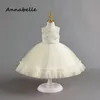 Vestidos de menina Annabelle Flower Princess Dress Vesti