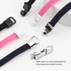 Ayakkabı Parçaları Kanca Kilidi Tie Shoelaces Düz Dayanıklı Elastik Danteller İçin Spor Ayakkabıları İçin Yetişkinler Çocuklar Spor Kauçuk Band Showelace Aksesuarları