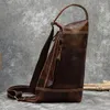 Рюкзак в ЕС был представлен мужская сумасшедшая лошадь кожаная кожаная сумка для туристической сумки мужской ноутбук Багпак уникален для мужчины