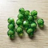 Perles 20 mm / 16 mm / 14 mm / 12 mm / 10 mm transparentes transparentes perles à facettes acryliques en perle pour sacs faits à la main