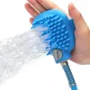 Pulvérisateurs Pet Bath Sprinkler Brush Brush Cat and Dog Supplies Glants Gants Silicones Gants Massage Douche de nettoyage