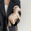 Sacs Cartoon Horse Design Sac à bandoulière Harajuku Pony Pony en forme de sac à corps pour femmes sacs à main mignonnes petites sacs à main drôle pour filles
