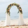 Large Metal Wedding Arch Balloon Backdrop Stand for Bridal Garden Yard Indoor Outdoor Party Decoration 240419