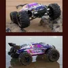 Elektrisk/RC -bil 1 16 80 km/h borstlös RC -driftbil med LED -lampor 4WD RC -bil utanför vägen 4x4 Remote Control Truck Drift Toys for Kids Adults T240422