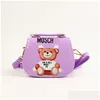 Sac à dos Designer Childrens Schoolbag Messager Sac Messenger Fashion Baby Girl Shoder Hands Purse Mini Candy Color A15 Drop Livrot B Dhuqe