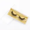 1 par Natural Fluffy Cotton Band Privat Label 100% Real Faux Mink Multilayer Eyelashs Extentions