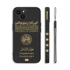 Numpionari del telefono cellulare Algeria Passport Telefono Custodia per iPhone 15 14 13 12 11 Pro Max Mini xr XS MAX SE20 6 6S 7 8 Plus Silicone Case con cinturino Y240423