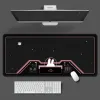Repousa espacial astronautas coelho mouse pad fofocas de cartum de cartum caldo de teclado de teclado Base de borracha de borracha Genshin mouse pad padmouse para mulheres