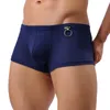 Cueca boxer shorts masculinos finos de roupas íntimas respiráveis esportes da moda Casual Casual Casual