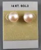 Earrings wholesale AAA akoya 1011mm pink pearl earrings 14k Gold Limited time promotion fine jewelryJewelry Making