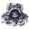 Dogs Vêtements printemps / été mince chat robe princesse violette kawaii lolita petit chien peddy animal 240415