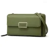 Umhängetaschen Brieftasche Frauen Lange Mobiltelefontasche Multifunktional One Messenger Simple Fashion Hand Jelly Purse