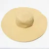 Maxsiti U Summer Big Earves Solid Sun Protection Sun Hat Women Fashion Dome Holiday Strand Hoed opvouwbare stro hoed dames caps 240418