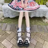 Chaussures habillées mary jane sweet girl feme kawaii go party japonais mignon anime lolita harujuku brevet cuir bas talon