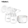 Enhancer Youha Electric Double Breast Pump draagbare automatische borstpomp Set Oplaadbaar comfort Borstvoeding Melkcollector BPafree